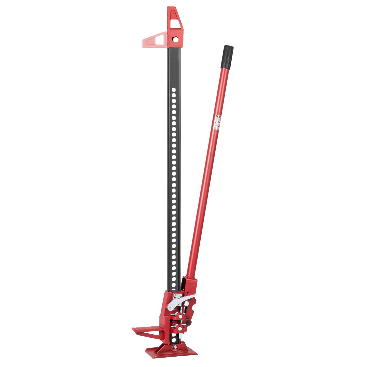 3-Ton (6000 lbs) Capacity 33 in. Cast Iron Ratcheting Off-Road Utility Farm Jack Ideal for Car/Truck/ATV/SUV/Tractor