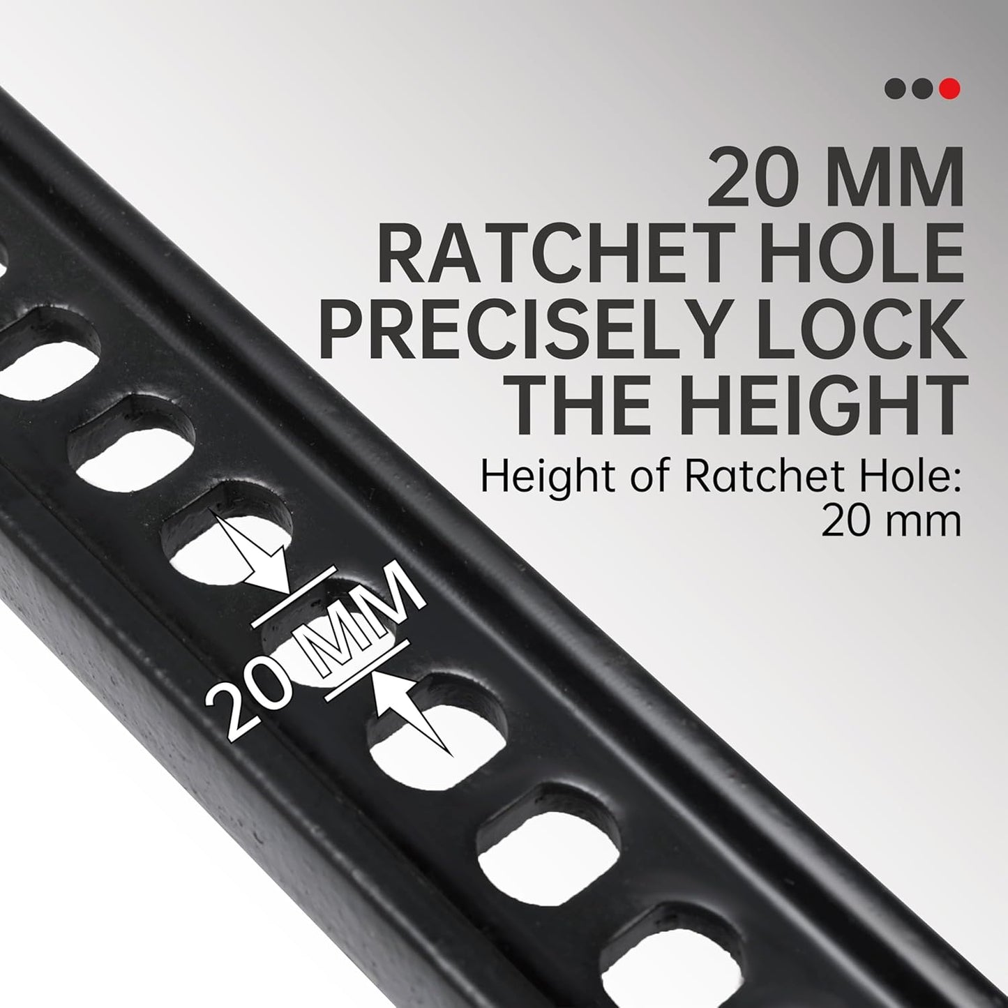 3-Ton (6000 lbs) Capacity 33 in. Cast Iron Ratcheting Off-Road Utility Farm Jack Ideal for Car/Truck/ATV/SUV/Tractor