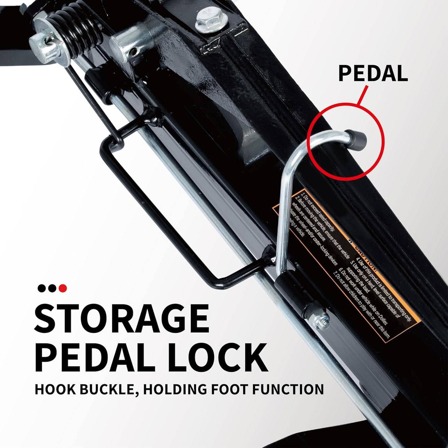 1500 lbs Vehicle Dolly Set of 2, Heavy Duty Mechanical Car Jack Dollies with Swivel Casters, Foot Pedal, and Easy Mobility for Auto Tire Repair, Vehicle Moving & Storage