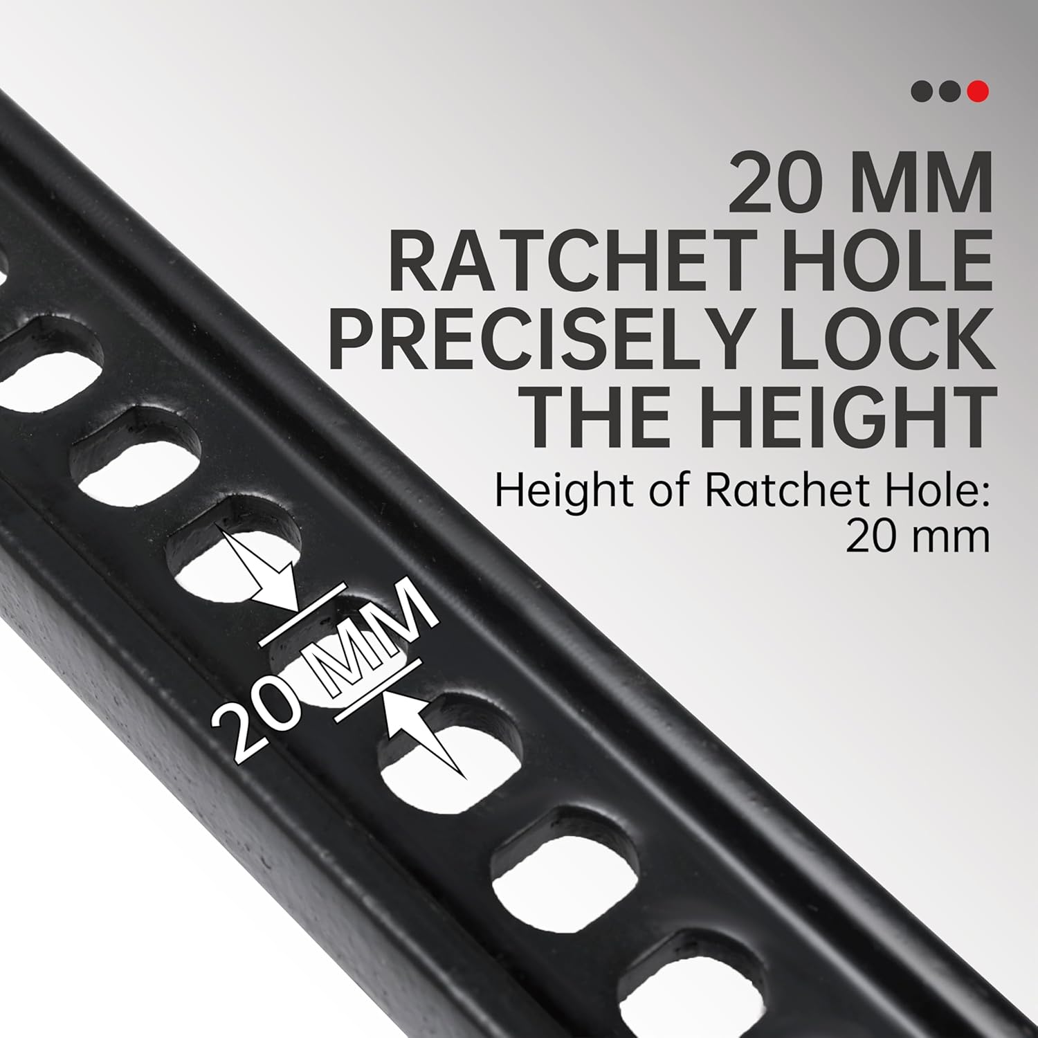 3-Ton (6000 lbs) Capacity 33 in. Cast Iron Ratcheting Off-Road Utility Farm Jack Ideal for Car/Truck/ATV/SUV/Tractor